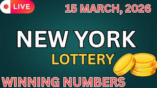 New York Midday Lottery Results For - 15 Mar, 2026 - Numbers - Win 4 - Take 5 - NY Lotto - Powerball