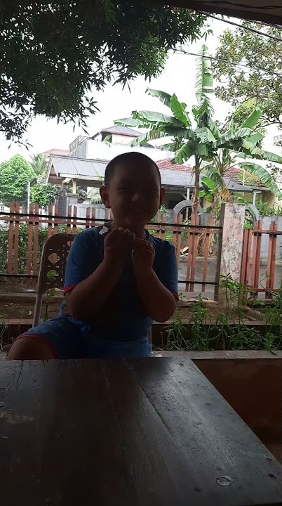 #Raffa                                                   Selesai Belajar, Ditantang Main Cangkulan 🤪