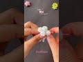 Cute mini flower bouquet 💐 #diy #craft #handmade #shortvideo