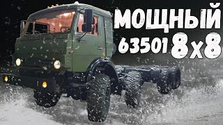 Мощный КамАЗ 8х8 Капитальный ремонт КамАЗа 63501 \ КамАЗа 43118 / Russian military off road  Trucks