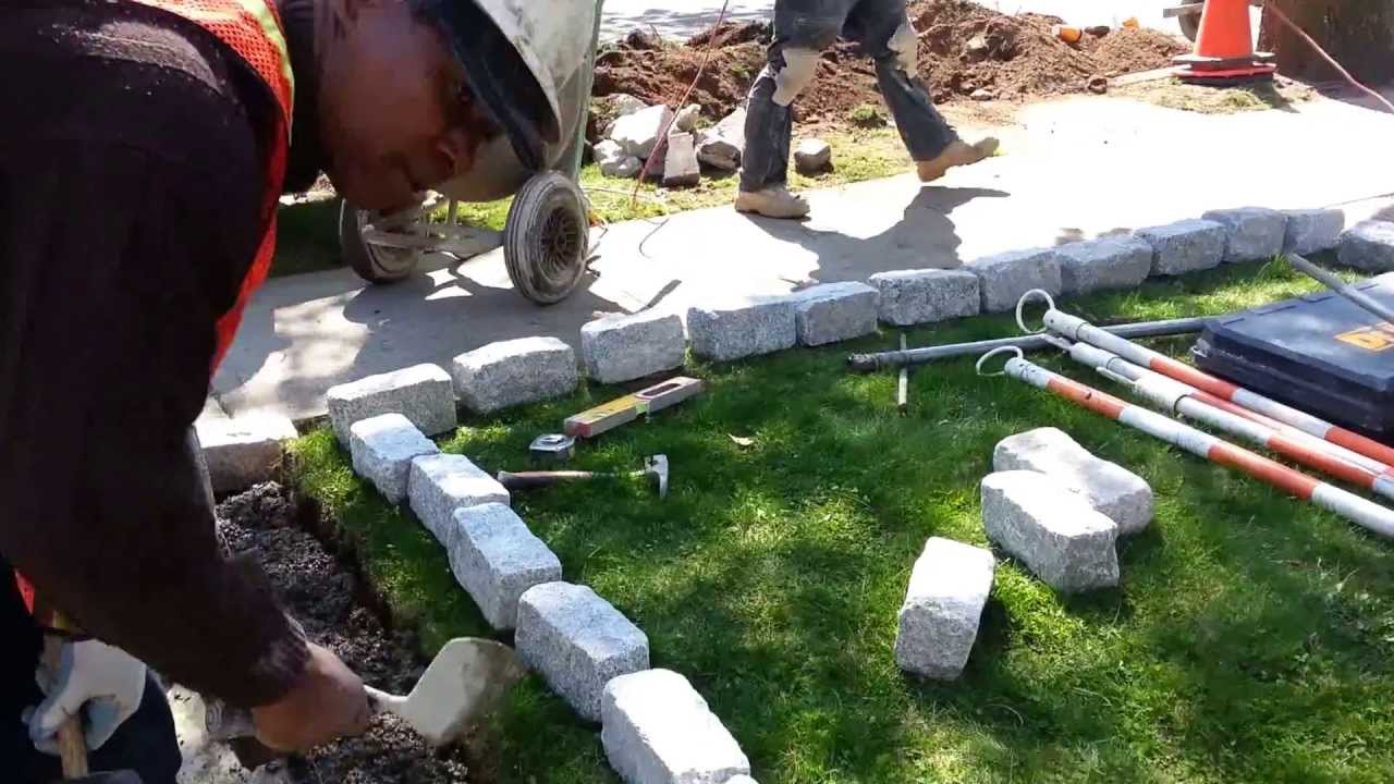 Cobblestone curb installer_Queeens_Biordiconcrete_17183576500 YouTube