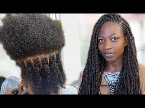 The Easiest Installation For TEMPORARY DREADLOCKS Beginners || If Try These Methods #temporarydreads