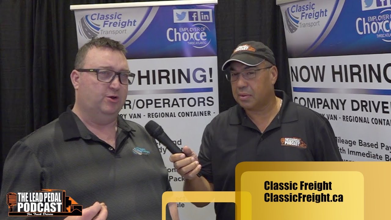 Classic Freight-The Lead Pedal Podcast for Truck Drivers Carrier ...