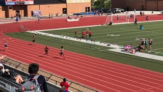 Yasmine Johnson Varsity Freshman  Conference meet 200m