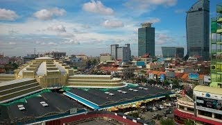 Пномпень (столица Камбоджи) - панорама на город