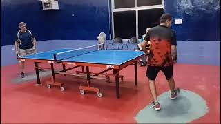 TableTennis Game Practice with left hand  at Paschim Vihar