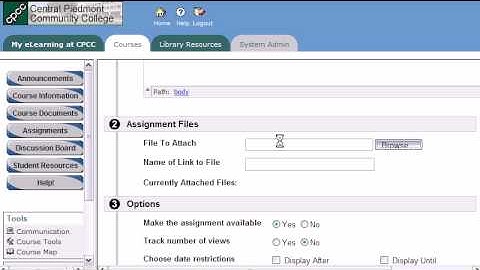 How and why to create assignments on the Blackboard learning management system (LMS)