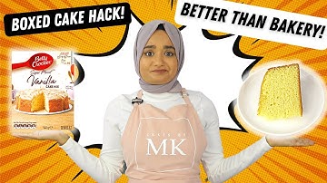 Secret BOXED CAKE MIX HACK professionals don