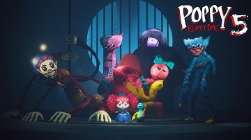 Poppy Playtime: Chapter 1, 2, 3, 4 & 5 Full Gameplay Walkthrough & ENDING (Season 1)