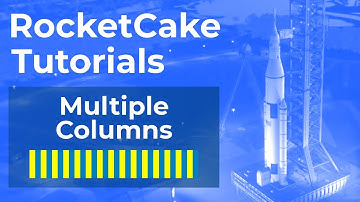Multiple Columns in a Container in RocketCake, the Responsive Website Editor