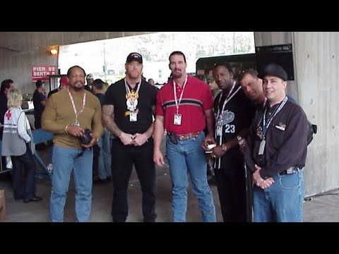 WWE Superstars visit the site of the Sept. 11, 2001, terror attacks in New York City