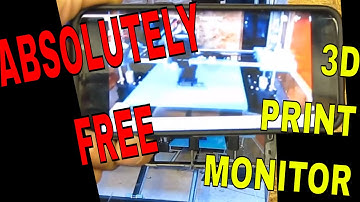 Free 3D printer Monitor