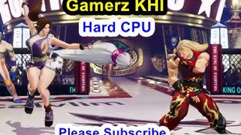 [KOF XV] Level 5 (Hard CPU) | The King of Fighters XV | Gamerz KHI