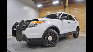 2015 Ford Explorer Police AWD, White, 57k Miles, Stk: R-8452
