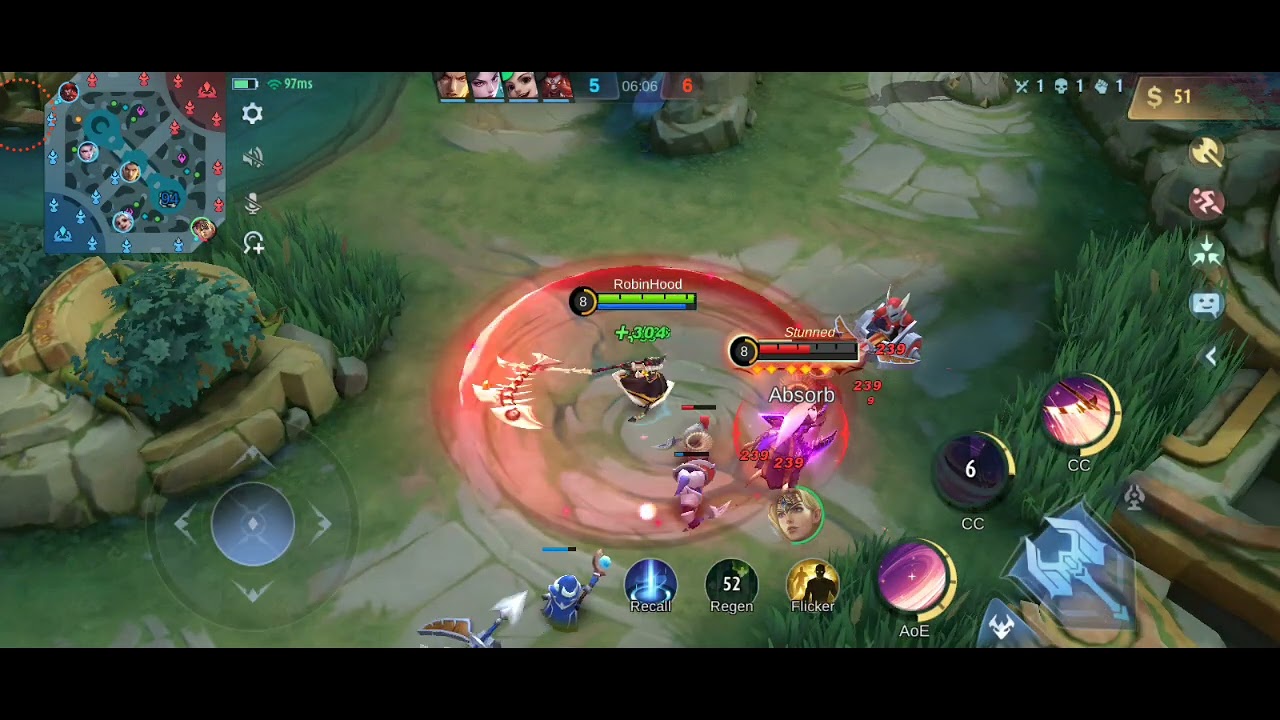 MLBB Ruby Vs Freya Exp Lane Gameplay by Mobizen