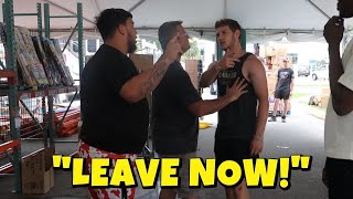Returning Used Fireworks!! (He tried to fight me)