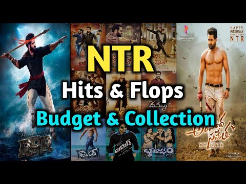 Jr Ntr all telugu movies budget and collections | Jr Ntr hits and flops telugu #ntr30