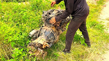 Restoration Old Broken 4 Cylinder Diesel Truck Engine // Completely Restore Diesel Engine