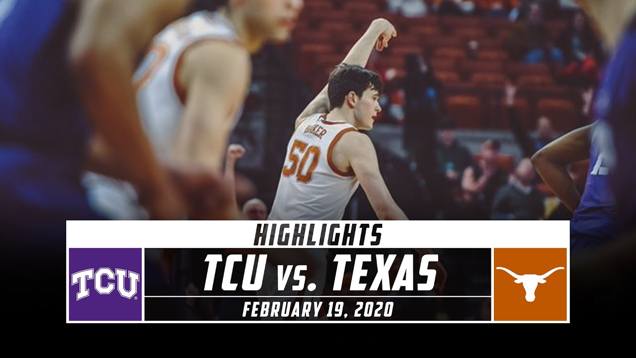 TCU vs. Texas Basketball Highlights (2019-20) | Stadium - YouTube