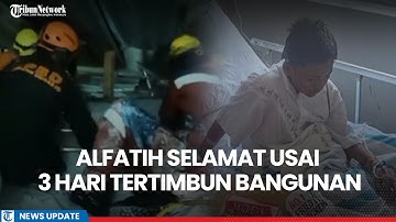 Kisah Alfatih Santri Ponpes Al Khoziny Yang Selamat Usai 3 Hari Tertimbun, Dilindungi Atap Seng