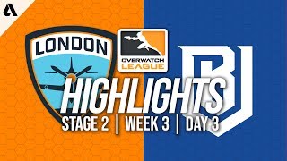 London Spitfire vs Boston Uprising | Overwatch League Highlights OWL Stage 2 Week 3 Day 3