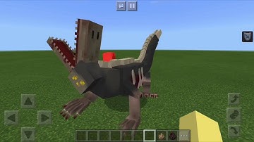 SCP-173 Vs. SCP-682 in Minecraft PE
