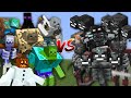 ALL MUTANT MOBS vs ALL WITHER in Minecraft Mob Battle