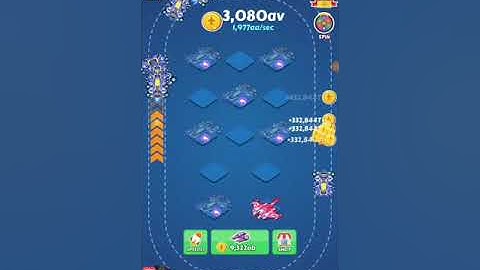 Merge plane | lvl 50 (unlimited money) #gameplay