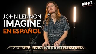 ¿Cómo sonaría IMAGINE - JOHN LENNON en Español? chords