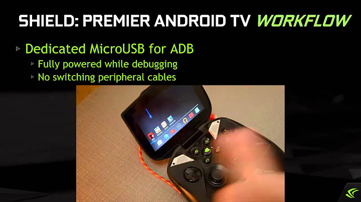 Android TV Entwicklung mit Nvidia Shield