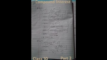 Class 10 Vedanta publication  unit 2 Compound Interest excerise part 2