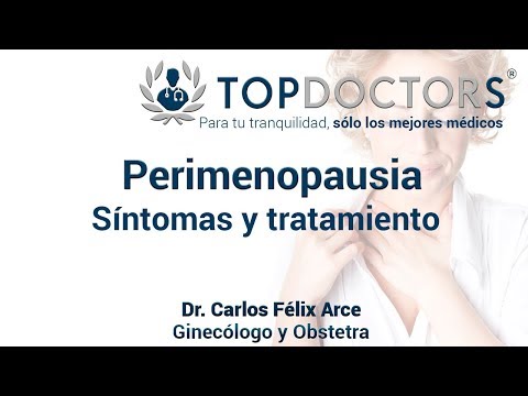 Perimenopausia: Síntomas y