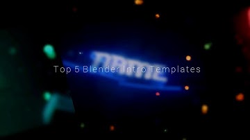 TOP 5 Intro Templates Blender + FREE Downloads.