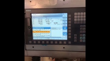 Waterjet - Siemens 810D to 828D - Cutting trials Video