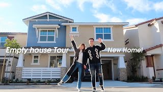 我们终于有自己的房子啦| Empty House Tour | 在美国买新房和样板间有多大差距| 豆's Vlog #23