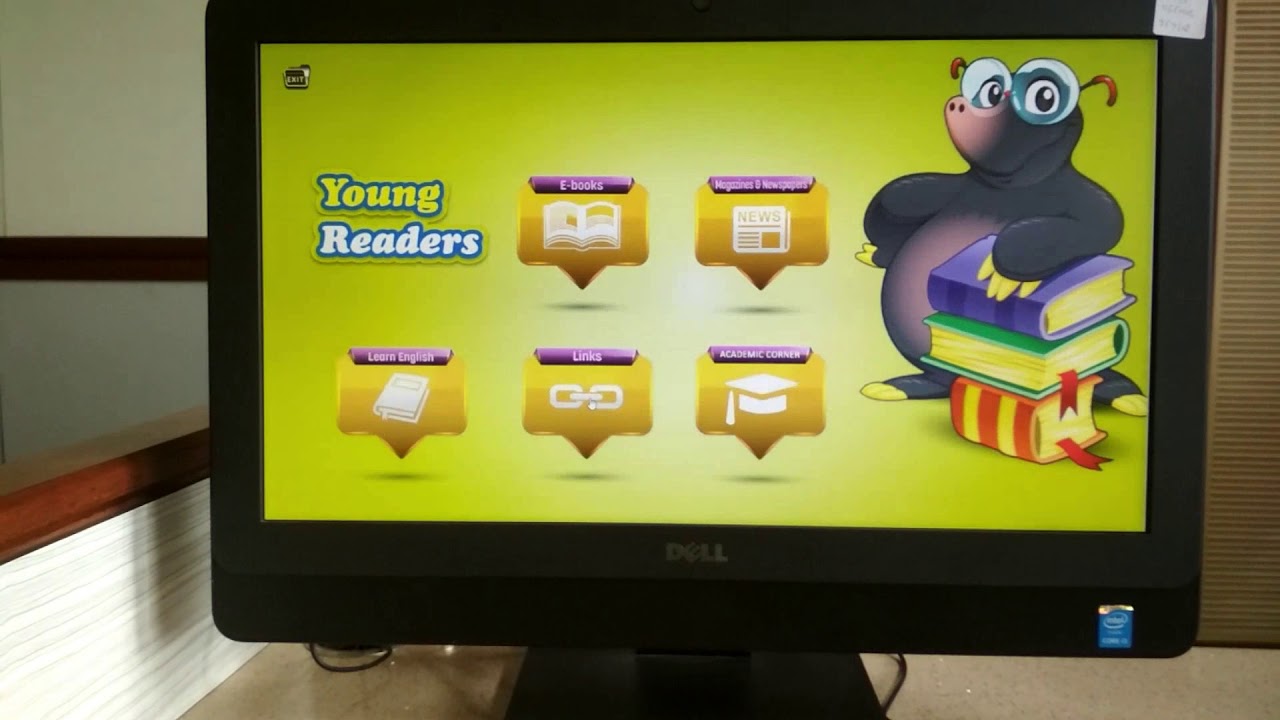 E LIBRARY School ELibrary Software introduction Young Reader E