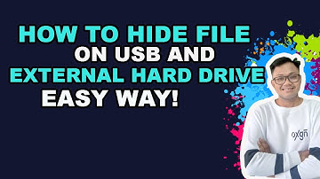 IT TIPS 20: HOW TO HIDE FILES ON USB AND EXTERNAL HARD DRIVE (EASY WAY)