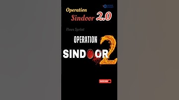 “Operation Sindoor 2.0 – Now the attack will be direct and final!” ⚔️🔥 #breakingnews