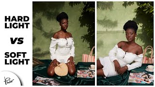 SOFT LIGHT vs HARD LIGHT PHOTOGRAPHY. Natural light BTS with Canon R5 + Sigma 24-70 ART Lens screenshot 5