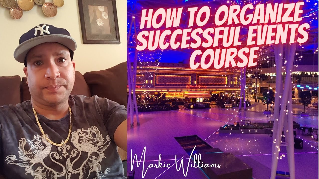 How To Organize Successful Events - YouTube