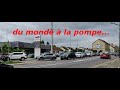 Ref:N6zreCS6WAM Le rush vers le carburant moins cher / romilly sur seine /