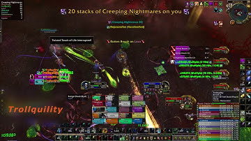 Berserk X vs Cenarius Mythic Resto Druid PoV