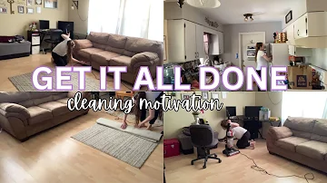 GET IT ALL DONE // CLEANING MOTIVATION // CLEAN WITH ME 2024