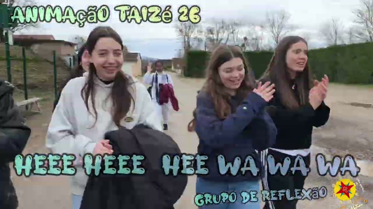 Animação, Grupo Reflexão, Madalena, Luísa, eee eee eee wa wa wa... 