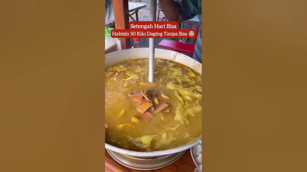SOTO DAGING INI BUKA PAGI DAN 1 JAM LUDES !! #shorts #kokobuncit
