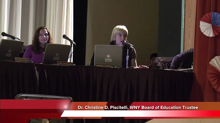 Dr. Piscitelli speaks about the Board of Education...