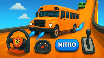 Crazy Bus Mega Ramp Impossible Racing - Bus Stunts Impossible Tracks - Android Gameplay #10
