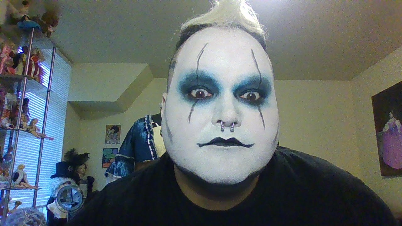 Feeling Blue Goth Makeup And Updates