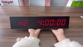 How to set the special events days countdown/up clock