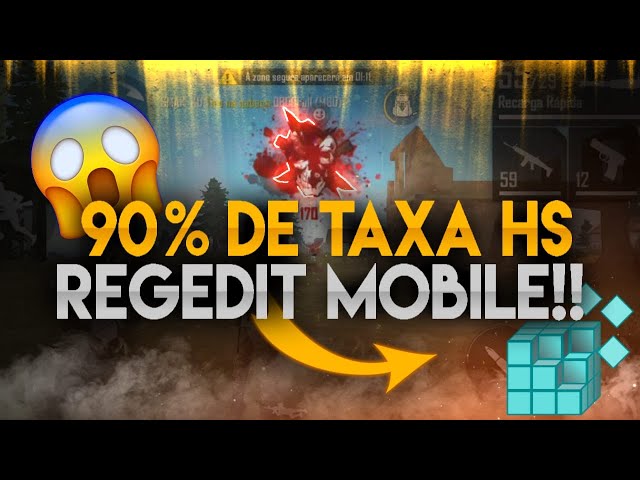 DOWNLOAD REGEDIT MOBILE 100% HS FREE FIRE V1.102.7 (TODAS VERSÕES)